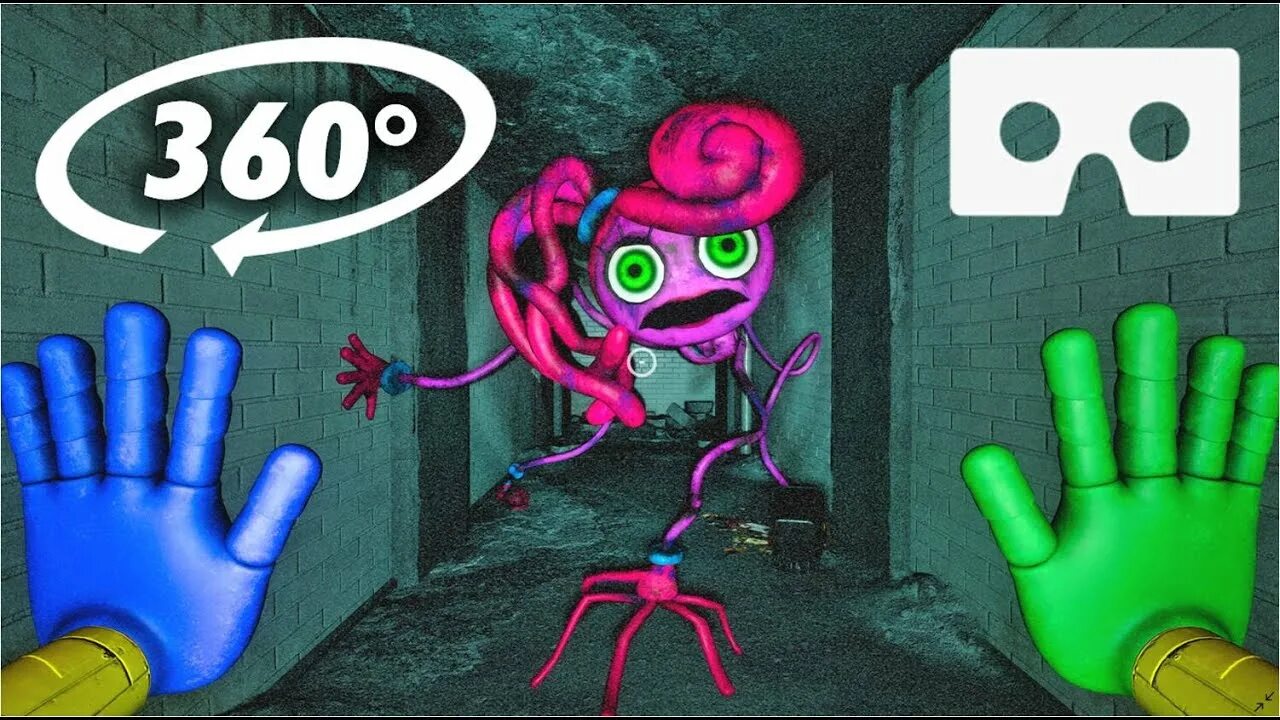 Момми Лонг Легс Поппи Плейтайм. Poppy 360. Poppy Playtime VR. Mommy long Legs Poppy Playtime.