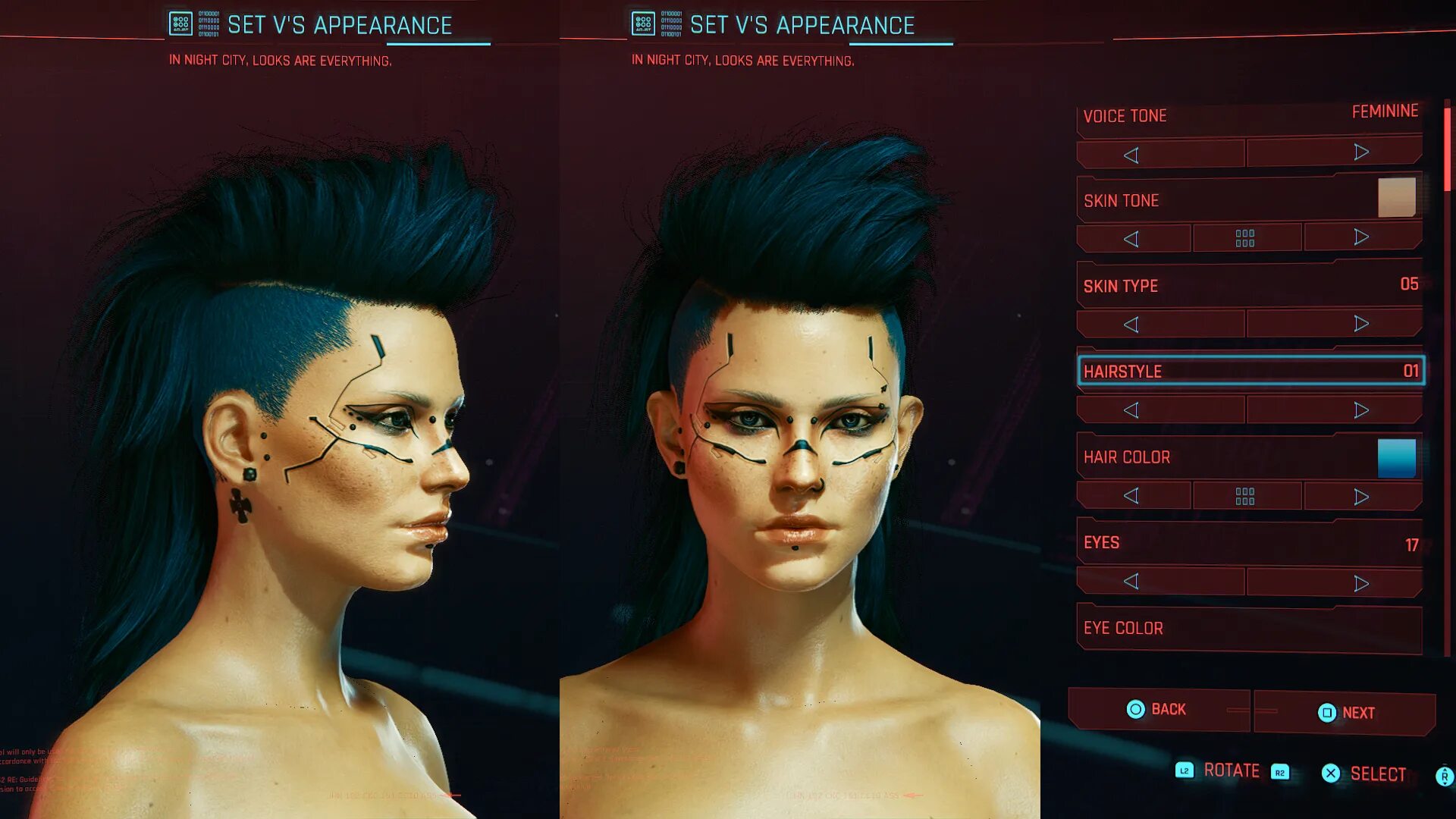 Скачать Cyberpunk 2077 "Новые прически для V"