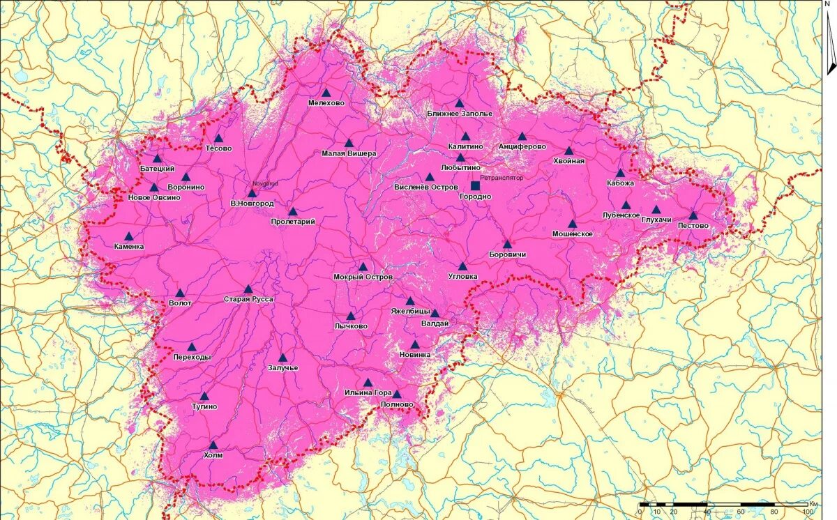Зона покрытия цифрового телевидения Рязанская область. Вышки ЦТВ В Новгородской области. Цифровое Телевидение в Новгородской области. Вышки цифрового телевидения в Рязанской области. Карта цифрового рязанской области