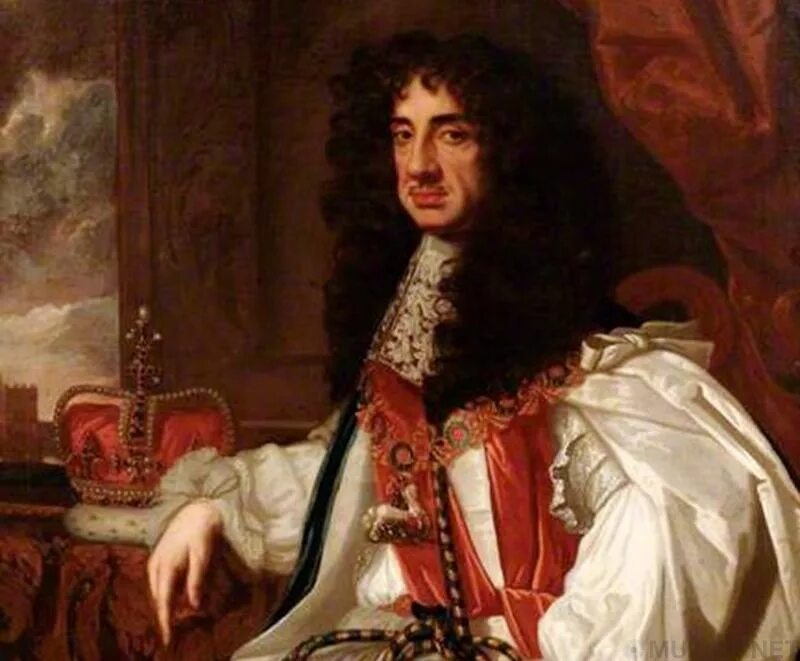 Король Charles II (1630-1685).