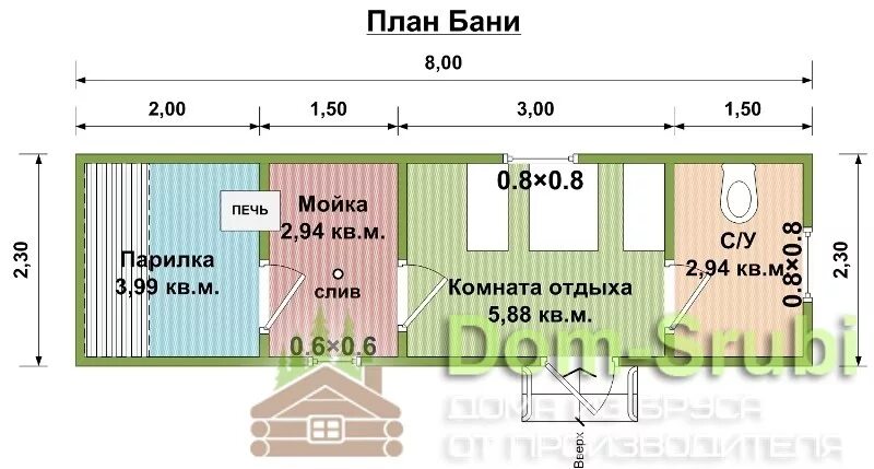 Баня 8 телефон. Мобильная баня 8х2.3. Баня 8 метров. Схема 8 метровой бани. Баня мобильная БМ-2.