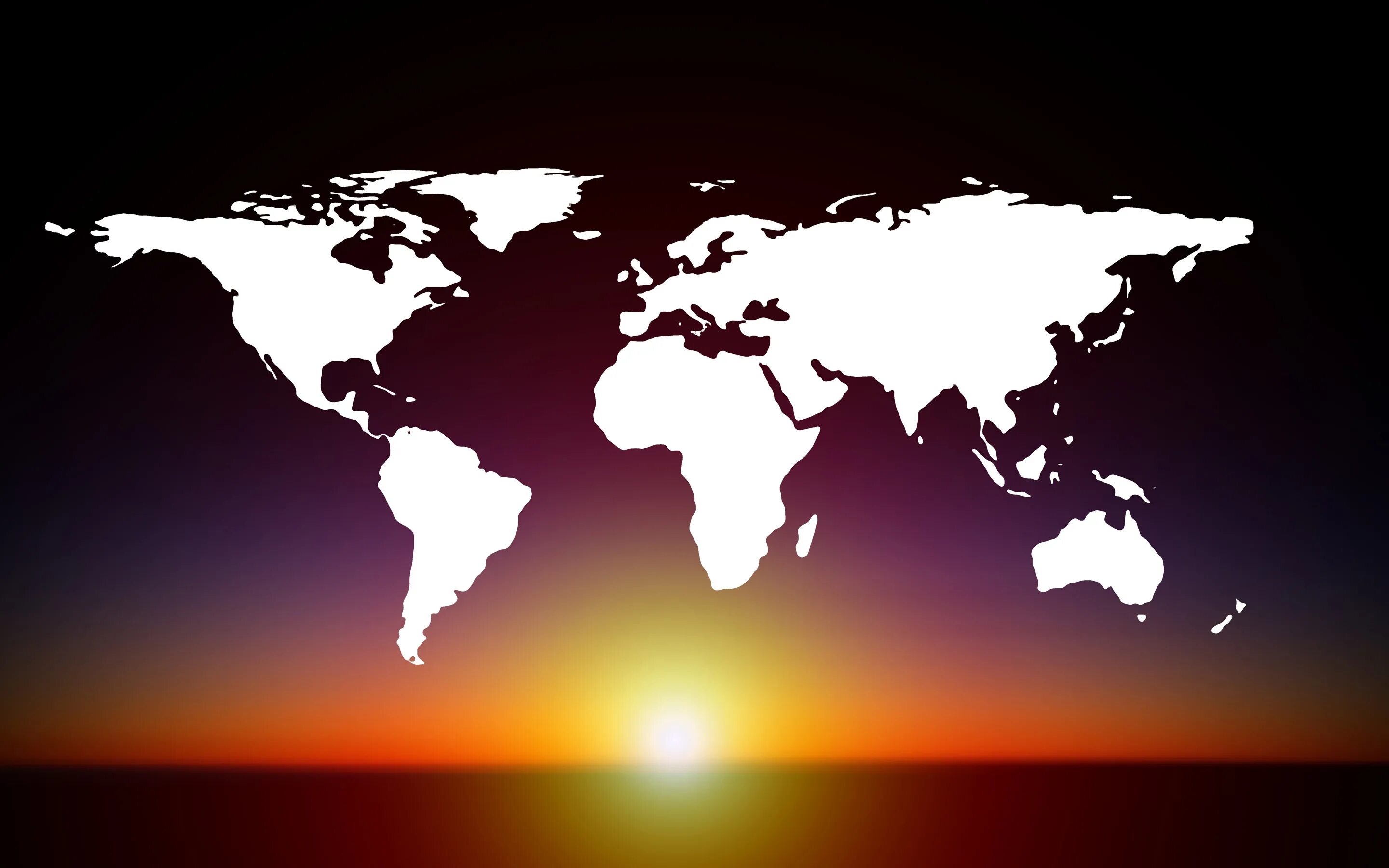 The world is p