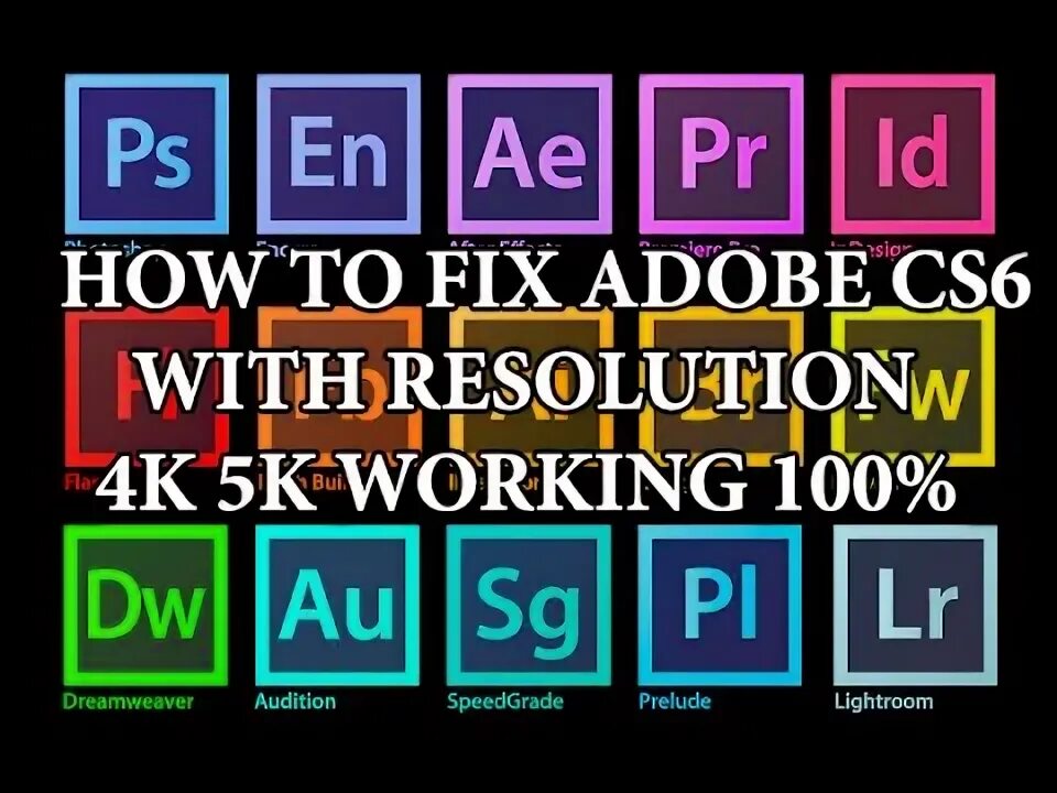 Adobe fix. Adobe fix