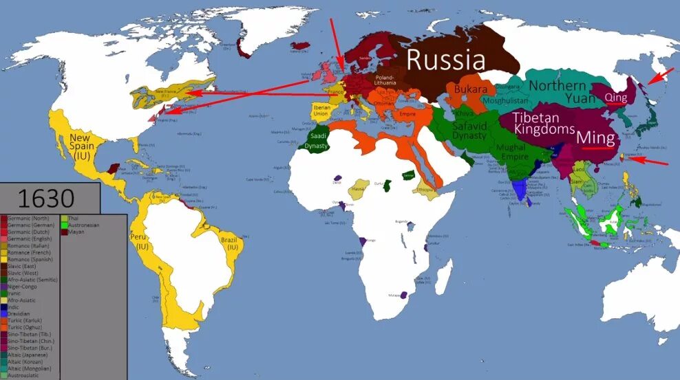 1700 на русские. Карты 1600-1700 года Россия.