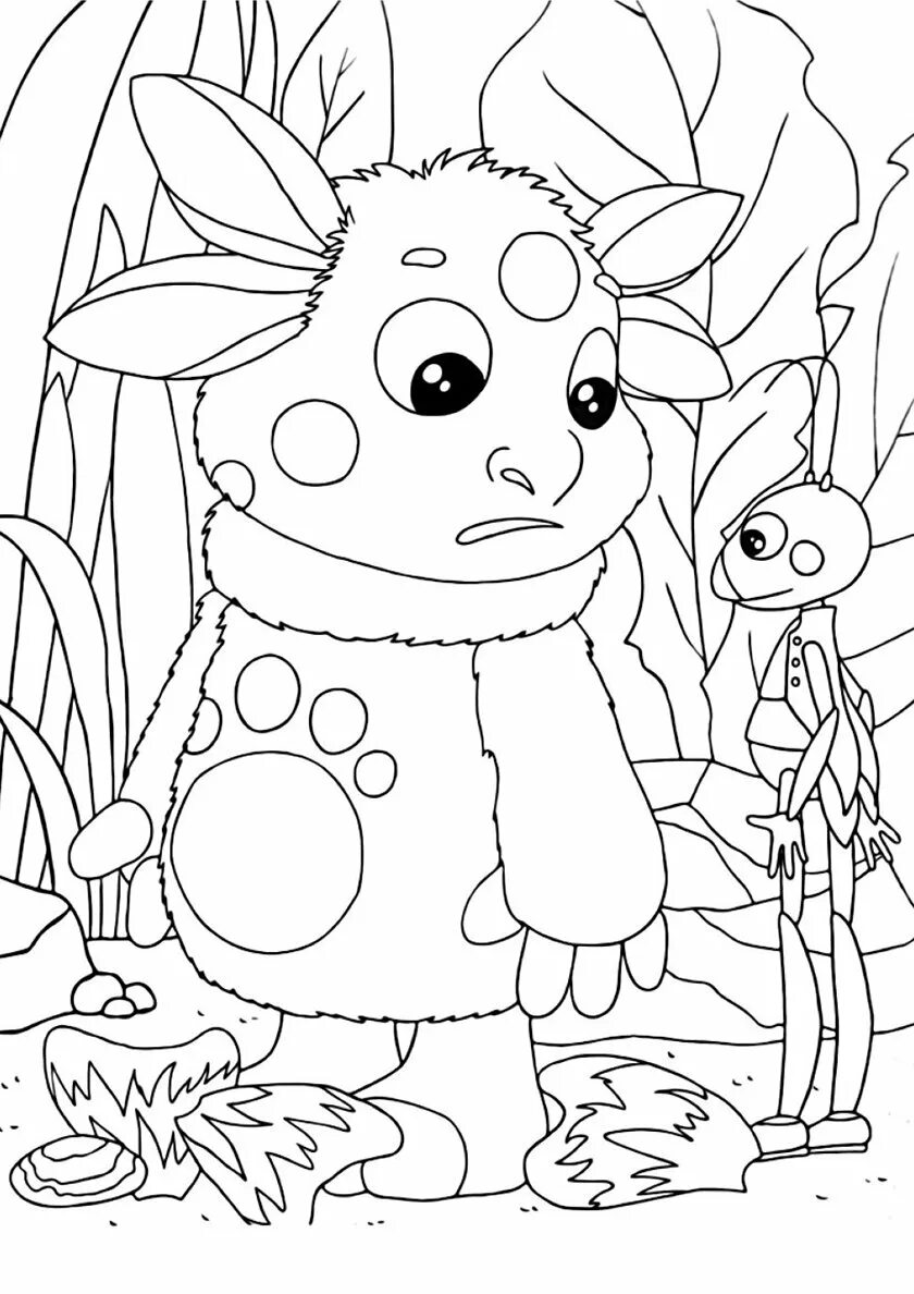 Лунтик раскраска пупсень. Раскраска. Лунтик раскраска лунтик. Раскраска лунтик баба капа. Раскраска лунтик 5 лет.