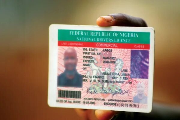 Nigeria Driver License. Ву инди