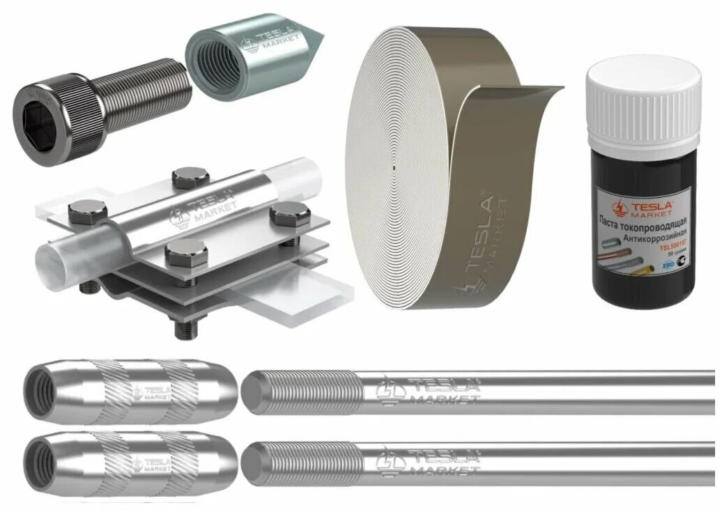 комплект заземления те 7000675. 1-01 (16). комплект заземления 6/16 омедненная сталь iek. комплект заземления №1, для частного дома, tdm. Sq2402-0001 комплект заземления.