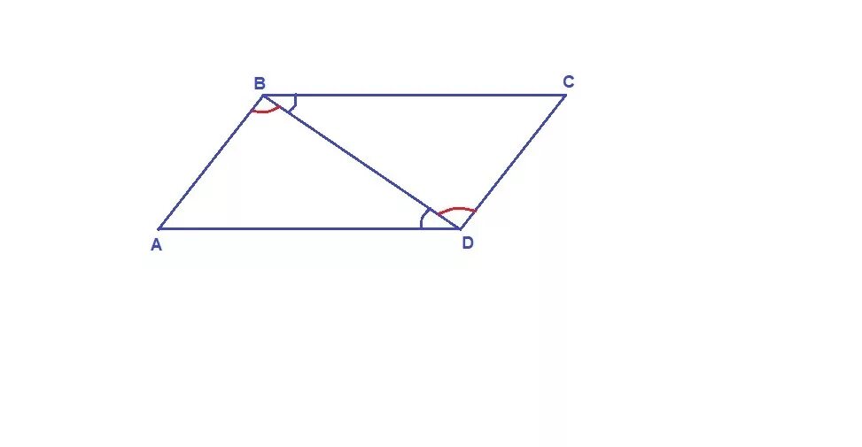Ab параллельно CD. BC параллельно ad. Известно что АВ параллельно СД. Докажите что а с рис 55 если известно что АВ СД И вс параллельно ад. Треугольник авс доказать ав сд