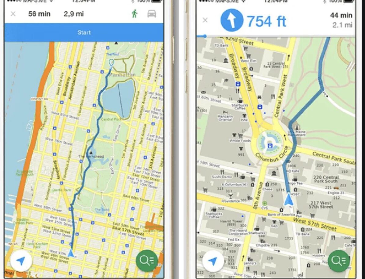 Карта в мобильном приложении. Maps me карты. Мапс ми оффлайн карты. Apple Maps навигатор.