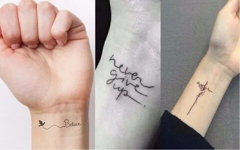 Какие Татуировки можно сделать на руке девушке