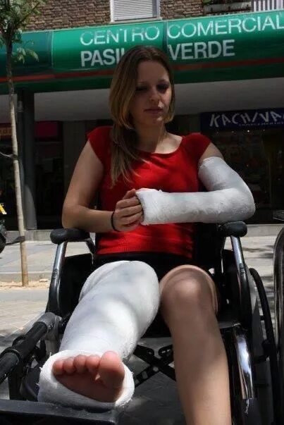 Long Leg Cast wheelchair. LLC Dllc long Leg Cast. Yulia Dorokhova's Leg Cast.