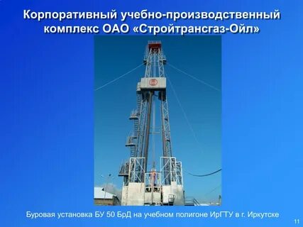 Буровые установки презентация