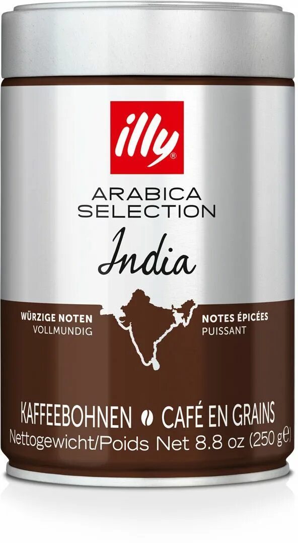 Illy India кофе в зернах 250г ж/б. Illy Arabica selection India. Illy Monoarabica India 250. Кофе в зернах Arabica. Illy в зернах купить