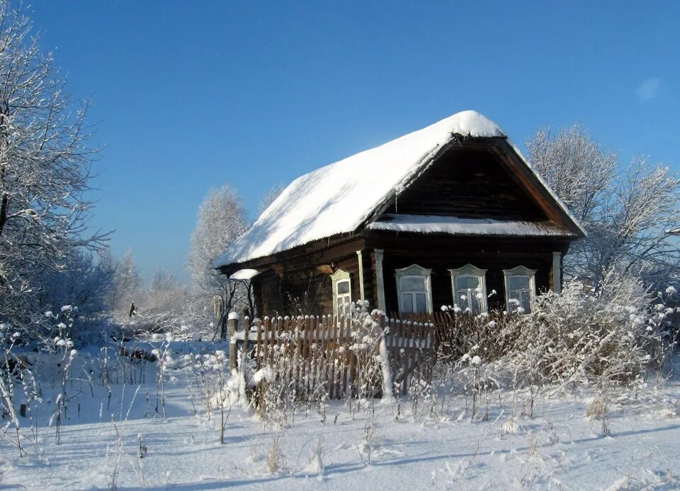 Подмосковная деревня - Фото № 55051