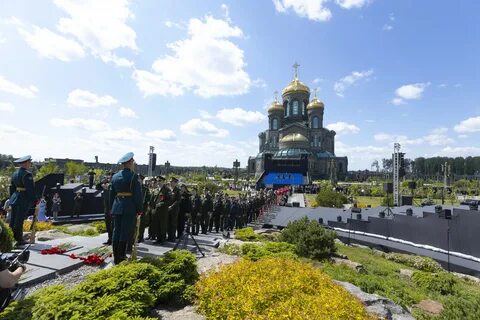 Дорога памяти главного храма вооруженных сил