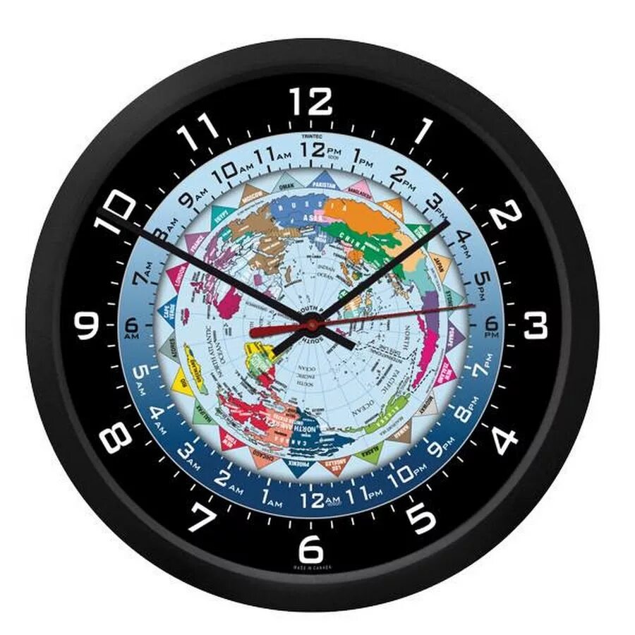Часы. Мировые часы. Часы с часовыми поясами. Часы «мировое время». Мировые часы с секундами