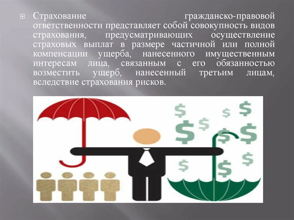 Страхование гражданской ответственности это вид страхования. Страхование ответственности презентация. Страхование гражданско-правовой ответственности. Страхование профессиональной ответственности презентация.