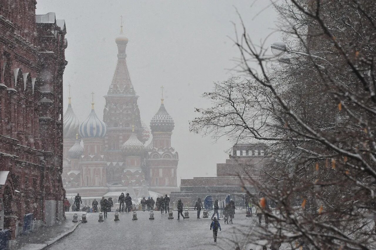 Москва ноябрь фотографии