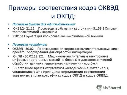 Код окпд 2 картриджи для принтеров