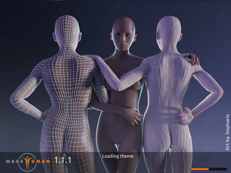 Как создан человек видео. Makehuman блендер. makehuman модели. модель человека из makehuman. makehuman 1.1.1.