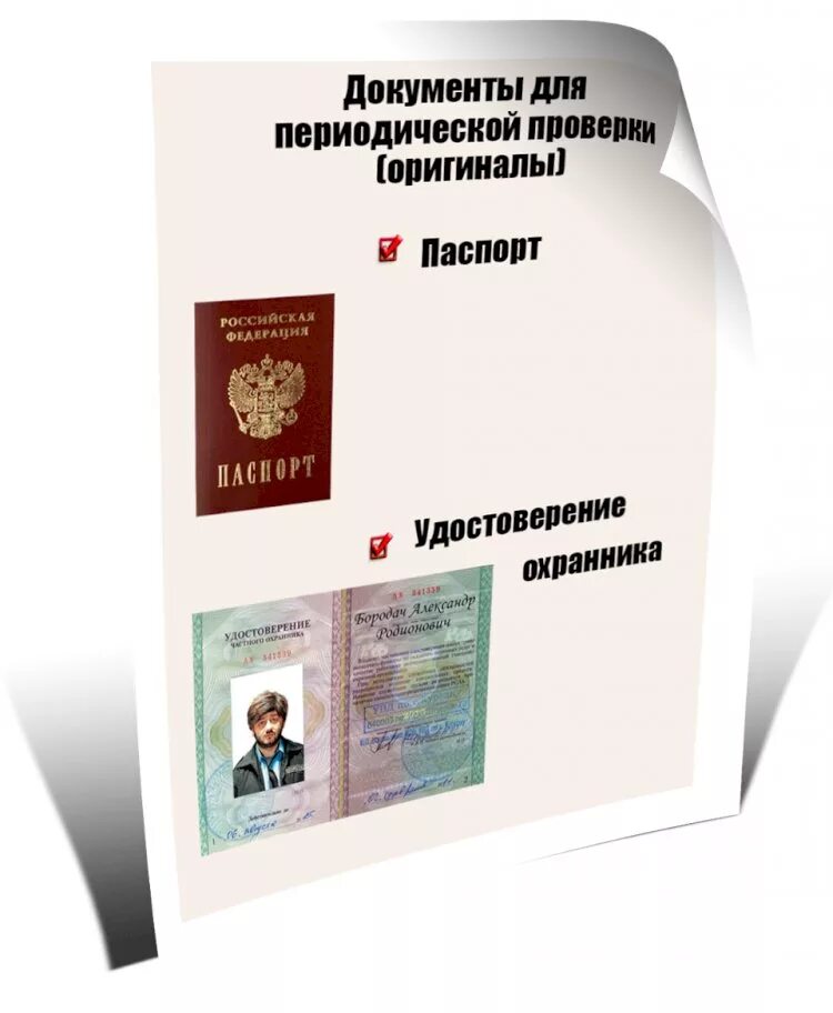 Документ о периодической проверке охранников. Периодическая проверка охранника. Проверка документов. Что такое периодичка в охране.