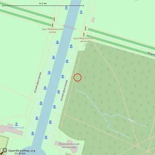Карта полежаевского парка