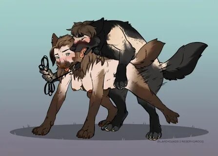 reservoirdog (artist), shadow wolf, 4 toes, all fours, black body, black fu...