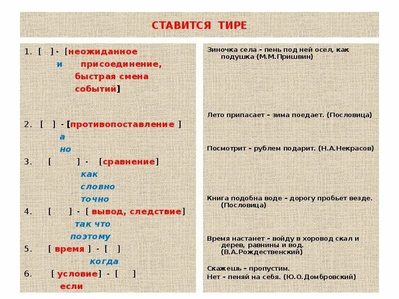 Тире в бессоюзном сложном предложении задания. Условие тире примеры. Предложения с тире примеры. Схема постановки тире. Предложения с тире быстрая смена событий примеры.