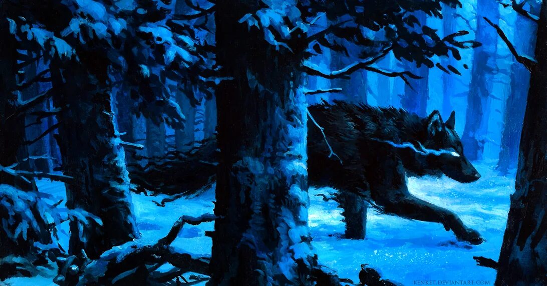 Волк в лесу. Волк в лесу ночью. Волк в ночном зимнем лесу. Волк в лесу арт.