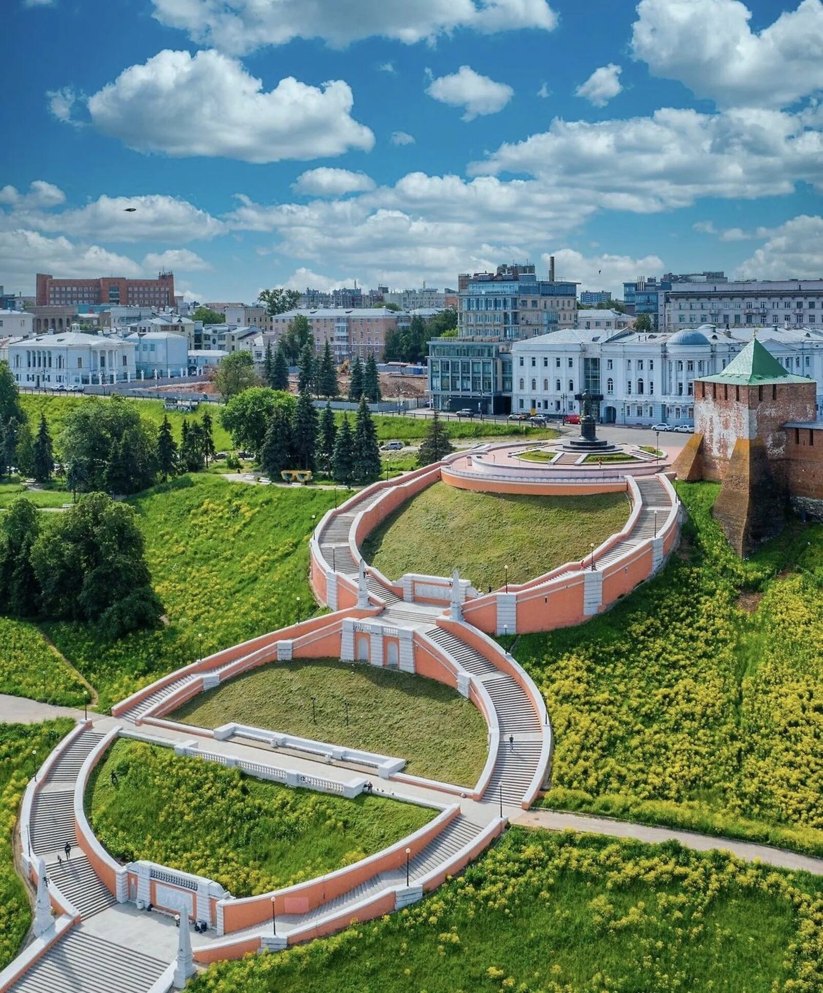 Места для прогулок в нижнем новгороде