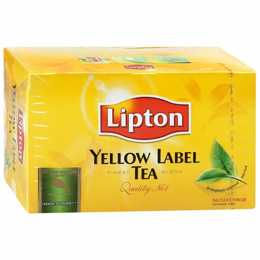 Чай липтон в домашних условиях. Чай черный Lipton Yellow Label 25пак*2г. Липтон черный чай т/у 25пак. Липтон производитель. Липтон темный.