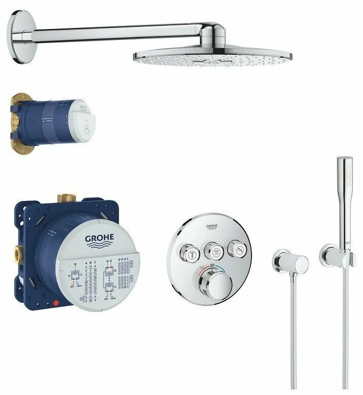 34705000 Grohe. Душевая система Grohe Grohtherm SMARTCONTROL perfect 34706000 с термостатом. Душевая система Grohe SMARTCONTROL perfect 34706000. Душевая система Grohe 34731000.