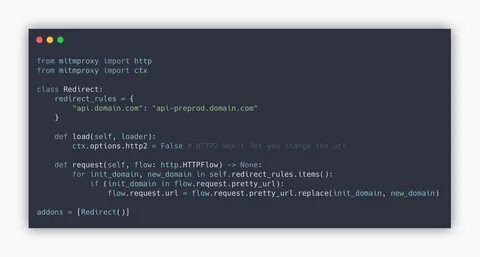 Mitmproxy
