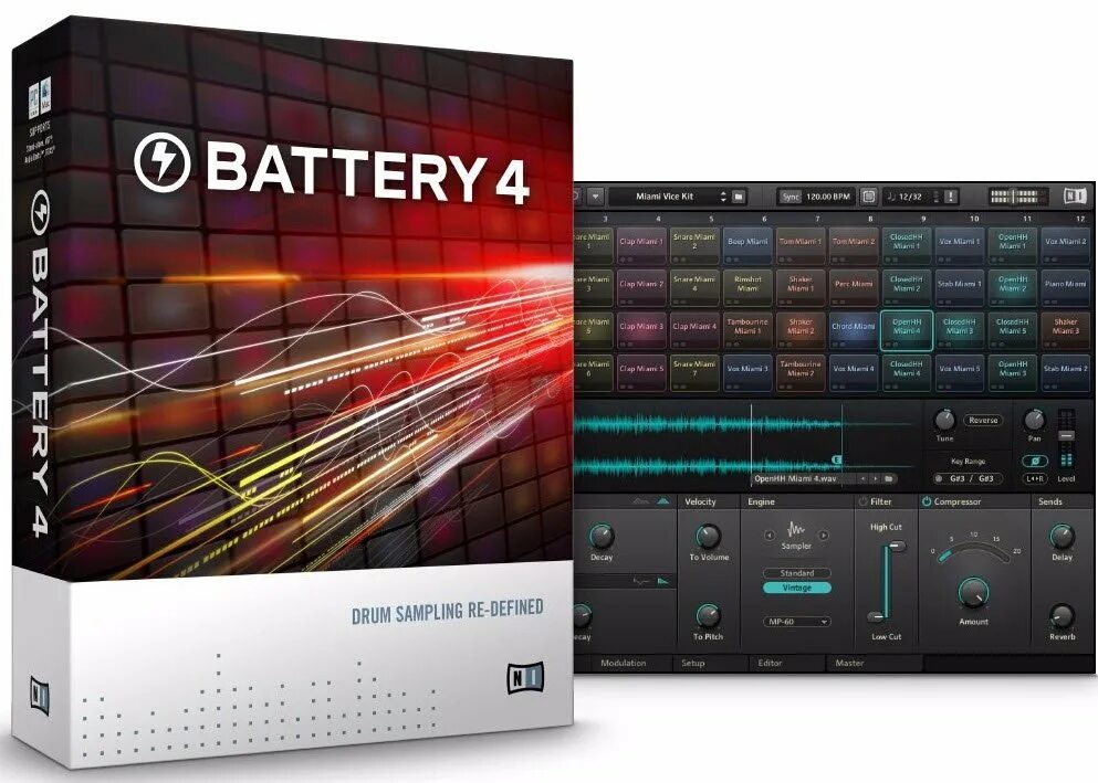 Battery 4. Native instruments Battery 4. Native instruments ignition Keys Battery. Battery Instrumental Cover.