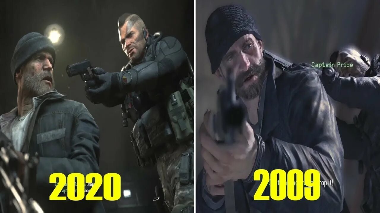 Call of Duty Modern Warfare 2 vs Remastered. Call of Duty Modern Warfare 2 2020. Captain Price mw2 Remastered. Call of Duty Modern Warfare 2 Remastered сравнение.