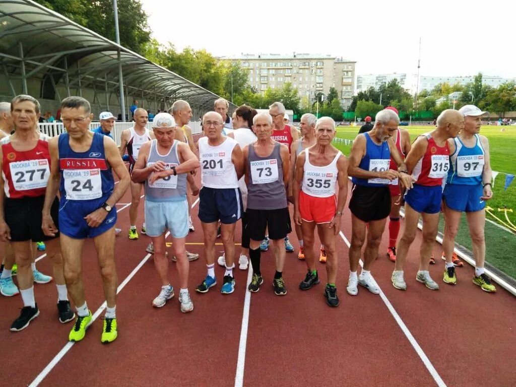 Чемпионат москвы по легкой атлетике среди ветеранов