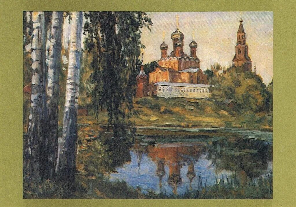 Какой деятель церкви изображен на картине. Нечитайло картины. какой храм изображен на картине.