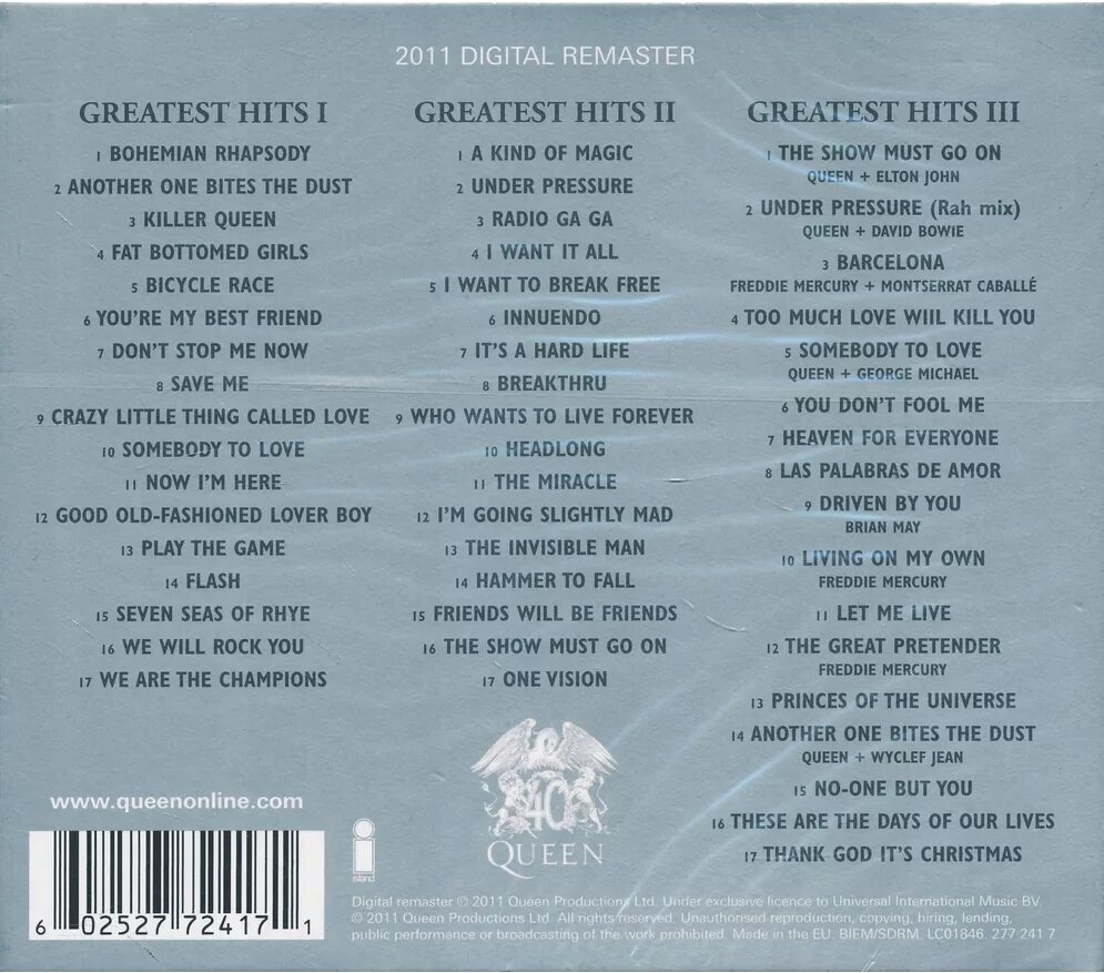 Коллекция Queen 3cd Queen - Greatest Hits CDS. Песни группы Queen список. Песни Квин список. Queen авторы песен.