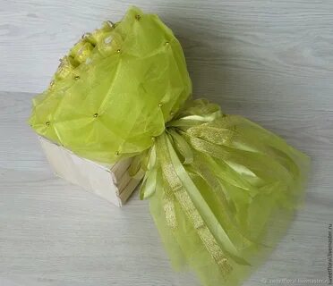 Букет из упаковочной