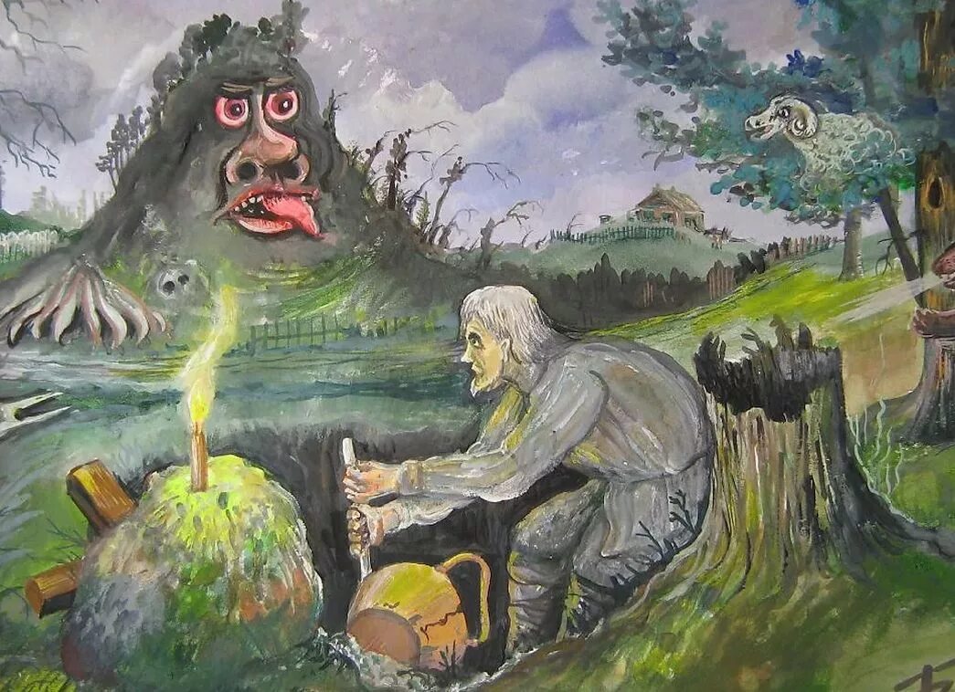 Сказка гоголя заколдованное. Заколдованное место гоголь. произведение гоголя заколдованное место. гогльзаколдованое место. иллюстрация к повести гоголя заколдованное место.