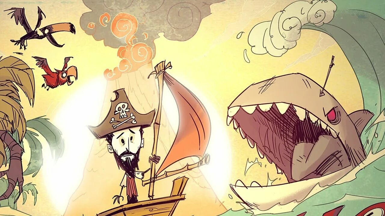 Донт старв монстры. Донт старв. Дон старв кораблекрушение. Dont don't Starve Shipwrecked персонажи. Донт старв кораблекрушение.