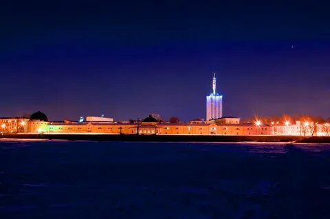 Ночью в архангельске