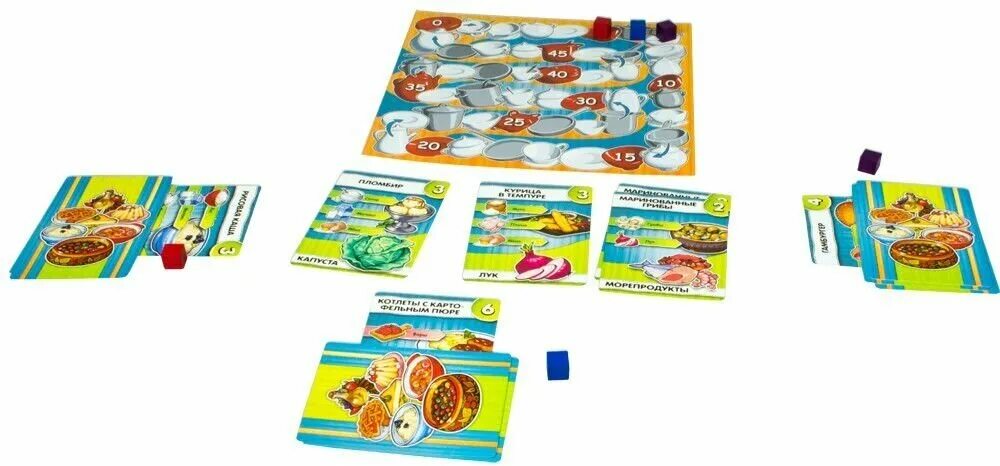 кулинариум настольная игра карточки.