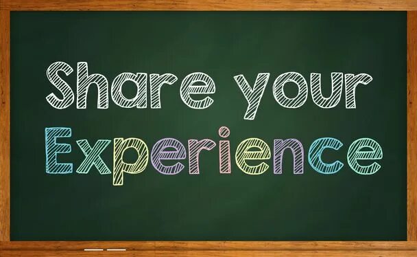 4 your experience. Your experience. Share your experience. Share your experience with us.