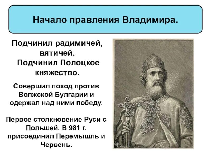 Республиканское правление на руси. Правление князя Владимира крещение Руси. Правление Владимира 1 Святославича.