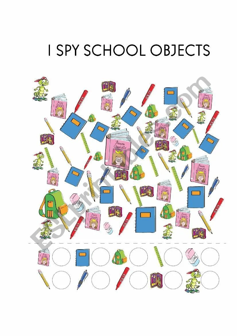 How many subjects. I Spy School objects. School objects Worksheets i Spy.