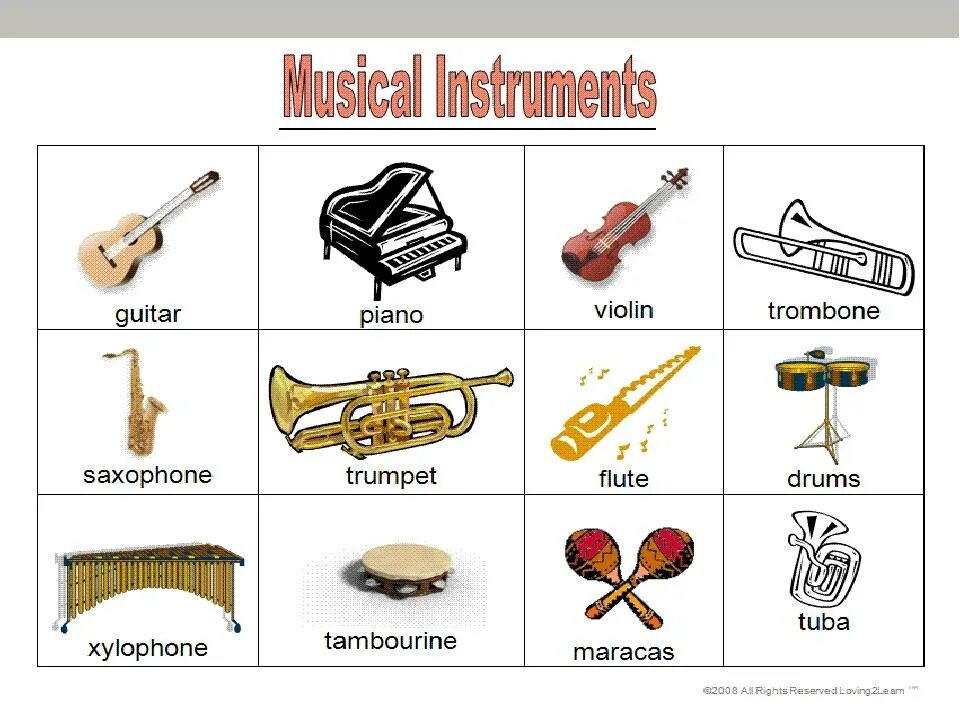 Musical instruments in English с переводом. Музыкальные инструменты на английском языке. Музыкальные инструменты названия. Изображение музыкальных инструментов.