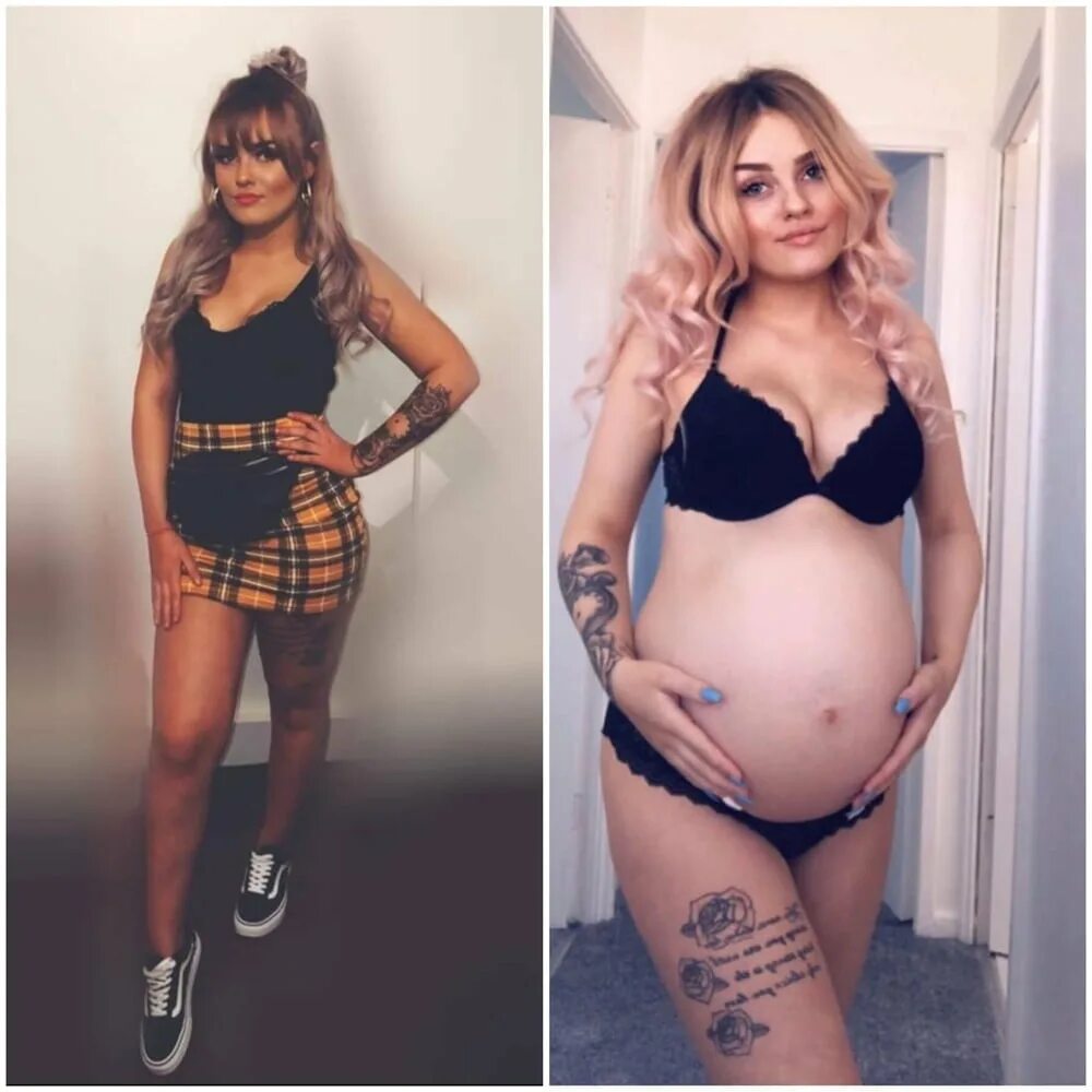 Pregnant after. Knocked up nina до беременности. беременная before after amateur.