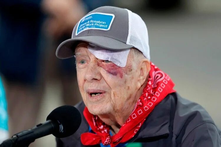 Джимми картер фото сегодня President Jimmy Carter Says Cancer in Brain Is Gone