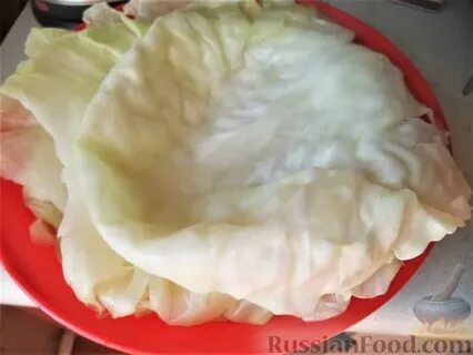Листья для голубцов в микроволновке размягчения